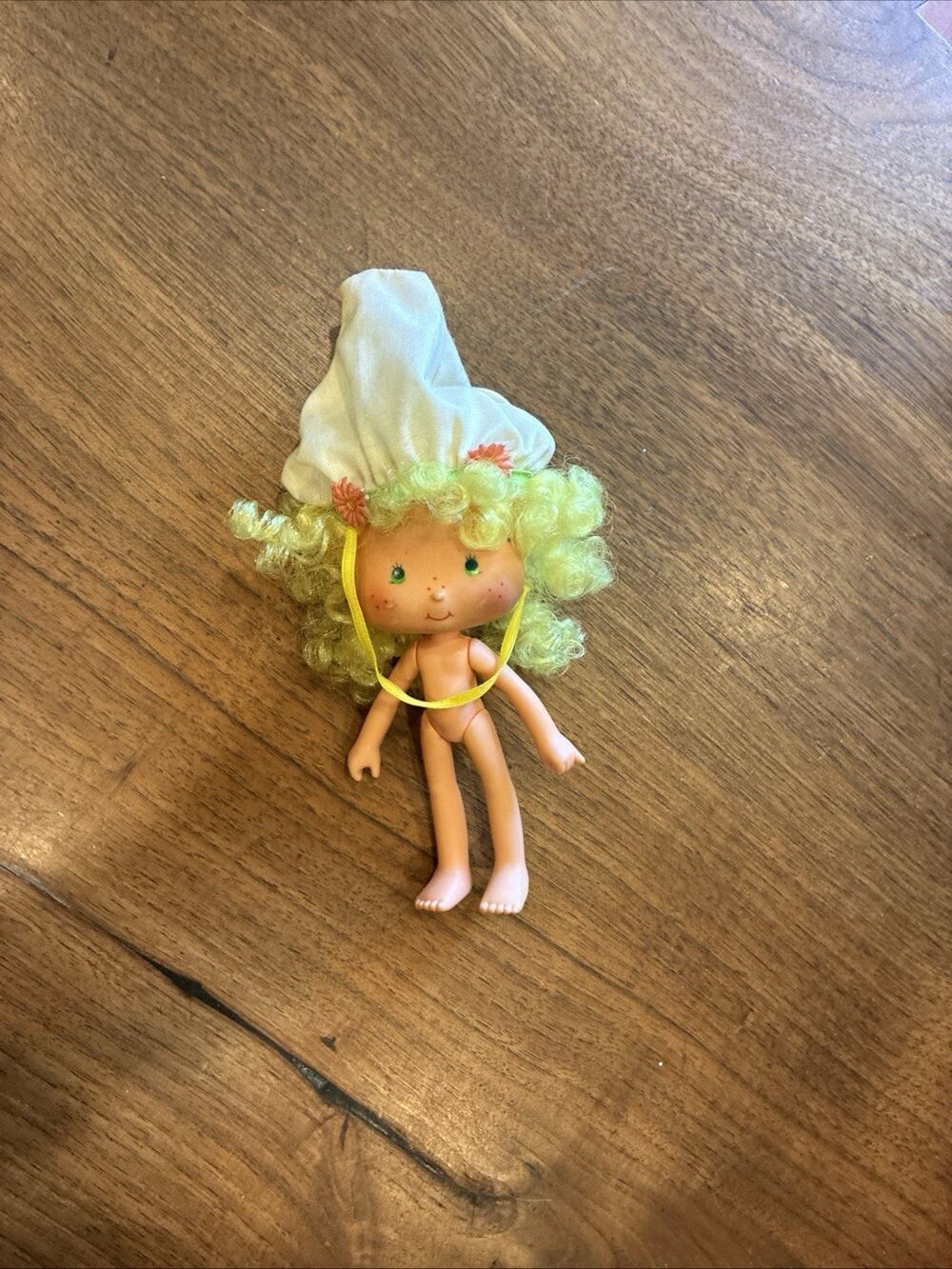 1979 Strawberry Shortcake Lemon Meringue Doll Figure Vtg American Greeting 5"